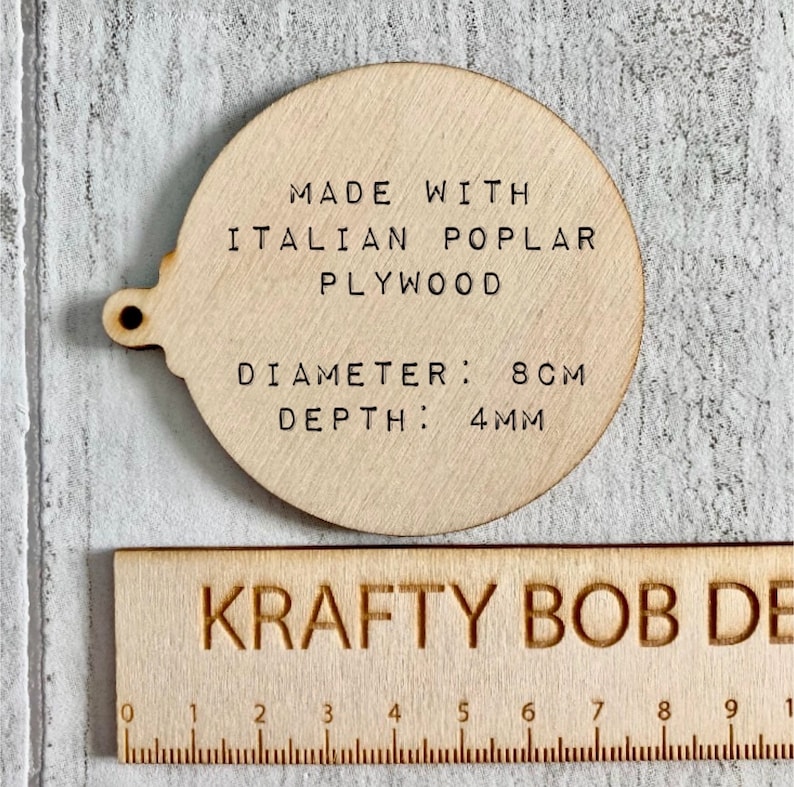 Guinea Pig Decorations for Tree, Wooden Guinea Pig Ornaments for