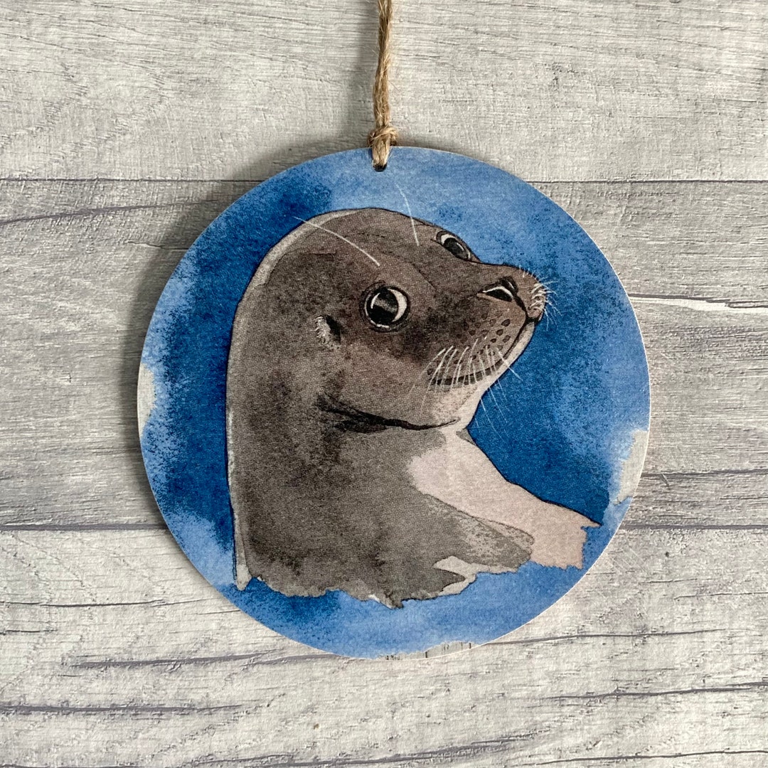 Seal Decoration, Seal Gifts for Friend, Nautical Gifts for Her, Coastal