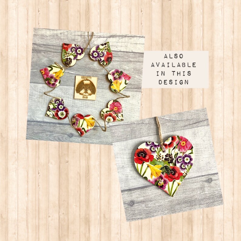 Various floral decorations which are also available