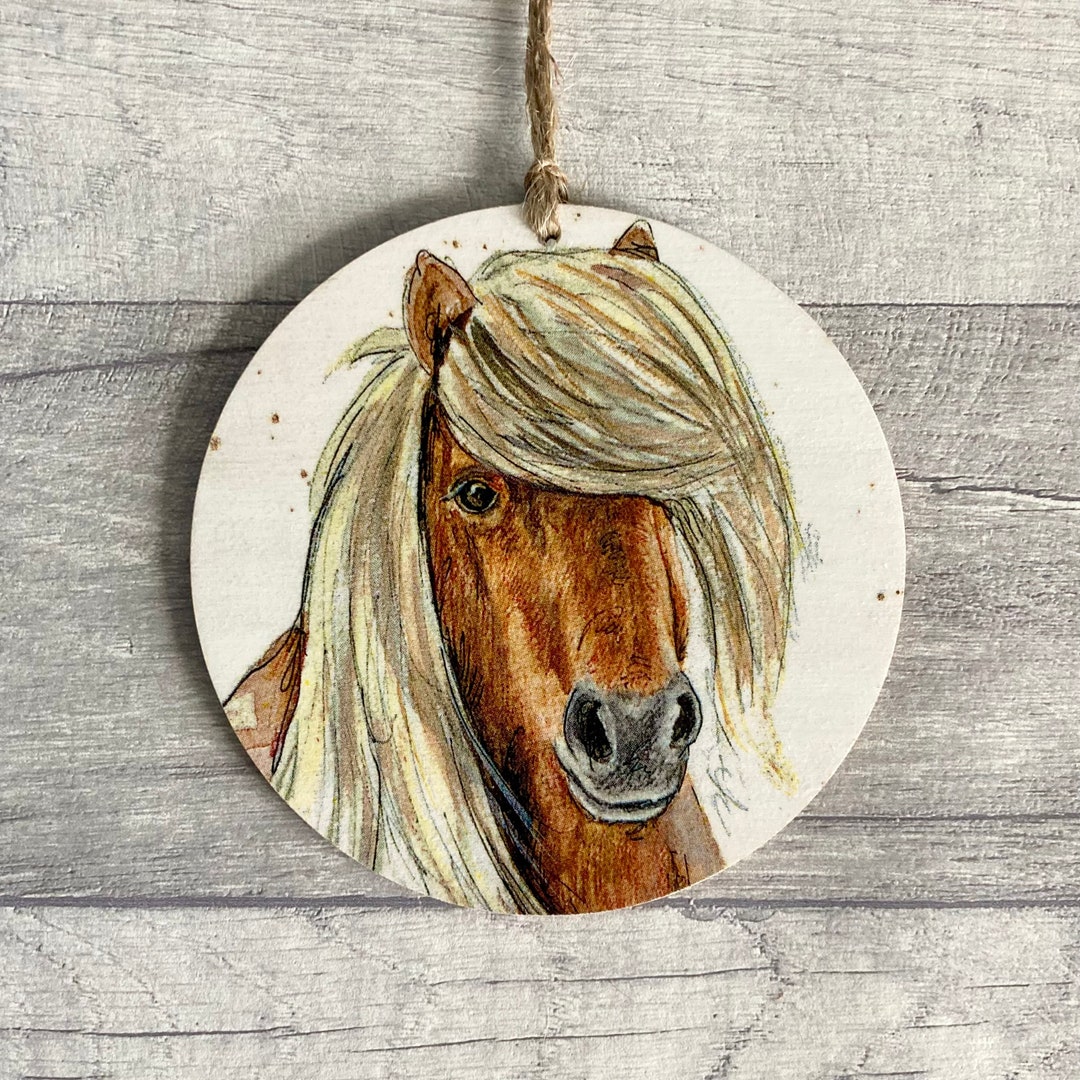 Wooden Horse Decoration Horse Gifts for Friend Birthday Gift Etsy