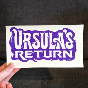 Sticker terugkeer Lorcana Ursula