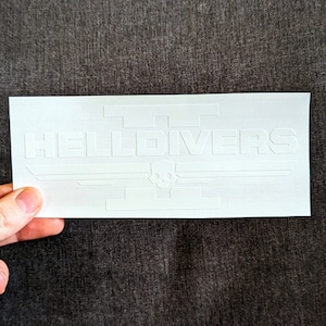 Helldivers 2 Logo Decal