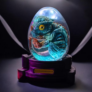 Lamp Dinosaur Egg,Lamp custom resin,night light epoxy,dinosaur egg,custom resin epoxy,handmade gift,gift ideas, gift boxes,personalized gift