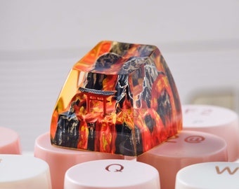 Keycap Artisan Torii Gate Natute,Custom Handmade keycap,Keycaps anime,Personalized gift, Handmade gift,japanese keycap,esc keycap Artisan