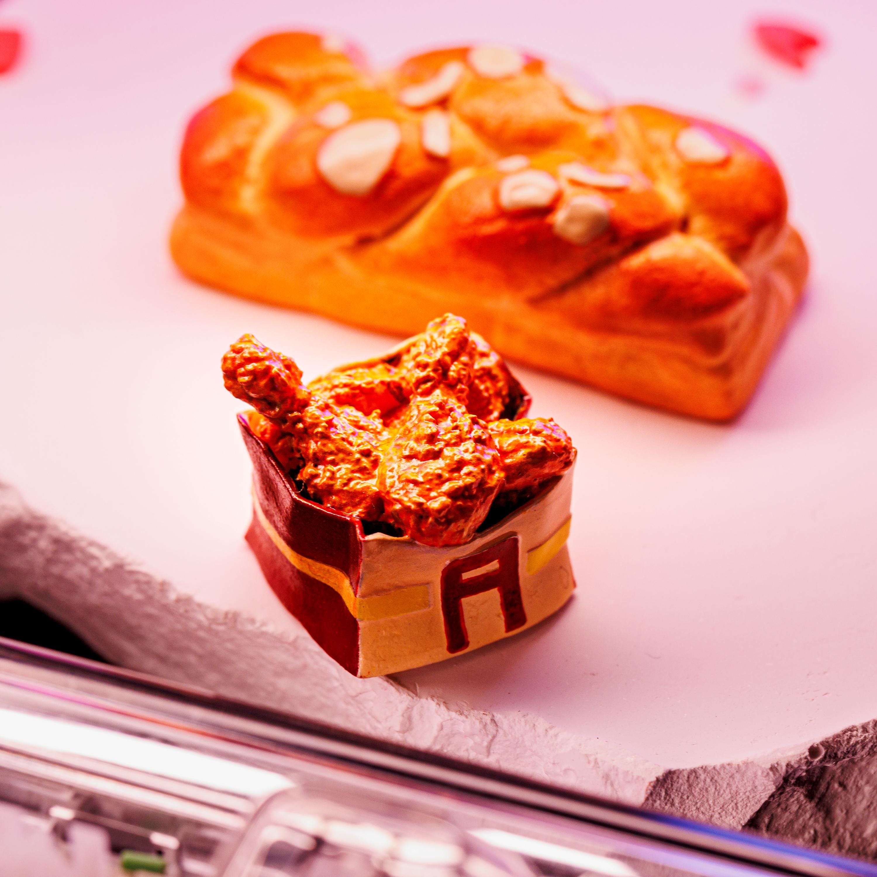 FAST FOOD Artisan Keycap, Resin Keycap for Handmade Gift, Keycap Resin ...