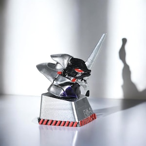 Metal Robot Mecha Keycap | Artisan Handmade Keycap For Mechanical Keyboard | Custom Mecha Keycap For Gamers,keycap eva resin,gift for him