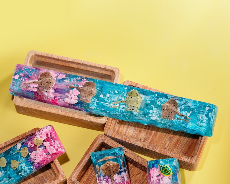 Nakładki na klawisze Keycap Turtle Artisan, nakładki na klawisze robione na zamówienie, różowe nakładki na klawisze, prezent urodzinowy, nakładka na klawisze Cherry MX, nakładka na klawisze Pocket Monster, nakładka na klawisze drukowana w 3D zdjęcie 6