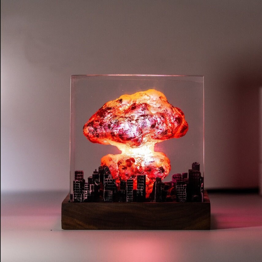 Atom cheap bomb lamp
