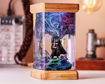 PRIMARY ANTAGONIST Resin Lamp, Custom Anime Epoxy Resin Lamp, Personalized Gift For Him, Custom Night Light and Handmade Gifts for Home Deco