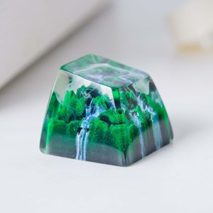 Keycaps Mystical Forest Artisan,custom Artisan Keycaps, Keycaps Anime ...