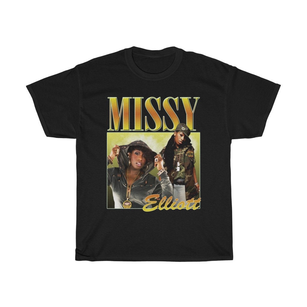 Missy Elliott shirt, Missy Elliott T-shirt, hypebeast vintage 90s rap t shirt