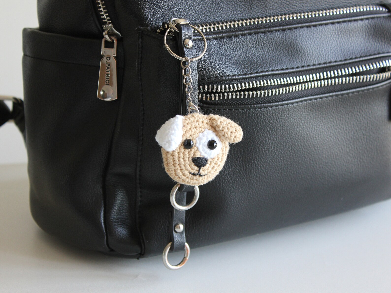 Free crochet pattern PDF keychain dog crochet car hanging Etsy