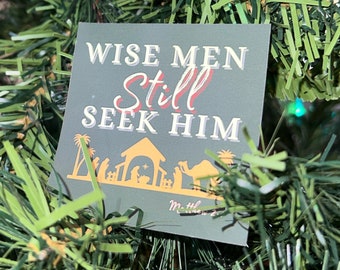 Wise Men Still Seek Him Christian Magnet