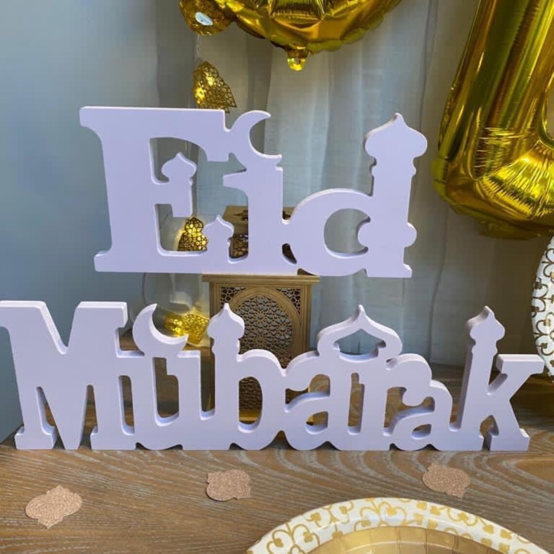 Eid Mubarak Sign Decor Eid Decoration Eid Party Eid Etsy UK