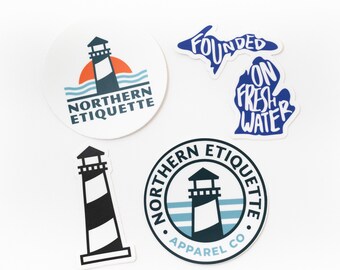 Northern Etiquette Sticker Pack