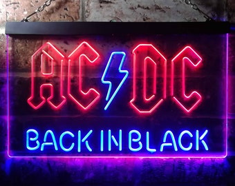 Néon LED AC/DC, décoration bar homme des cavernes, éclairage de bar musical, enseigne de groupe personnalisée