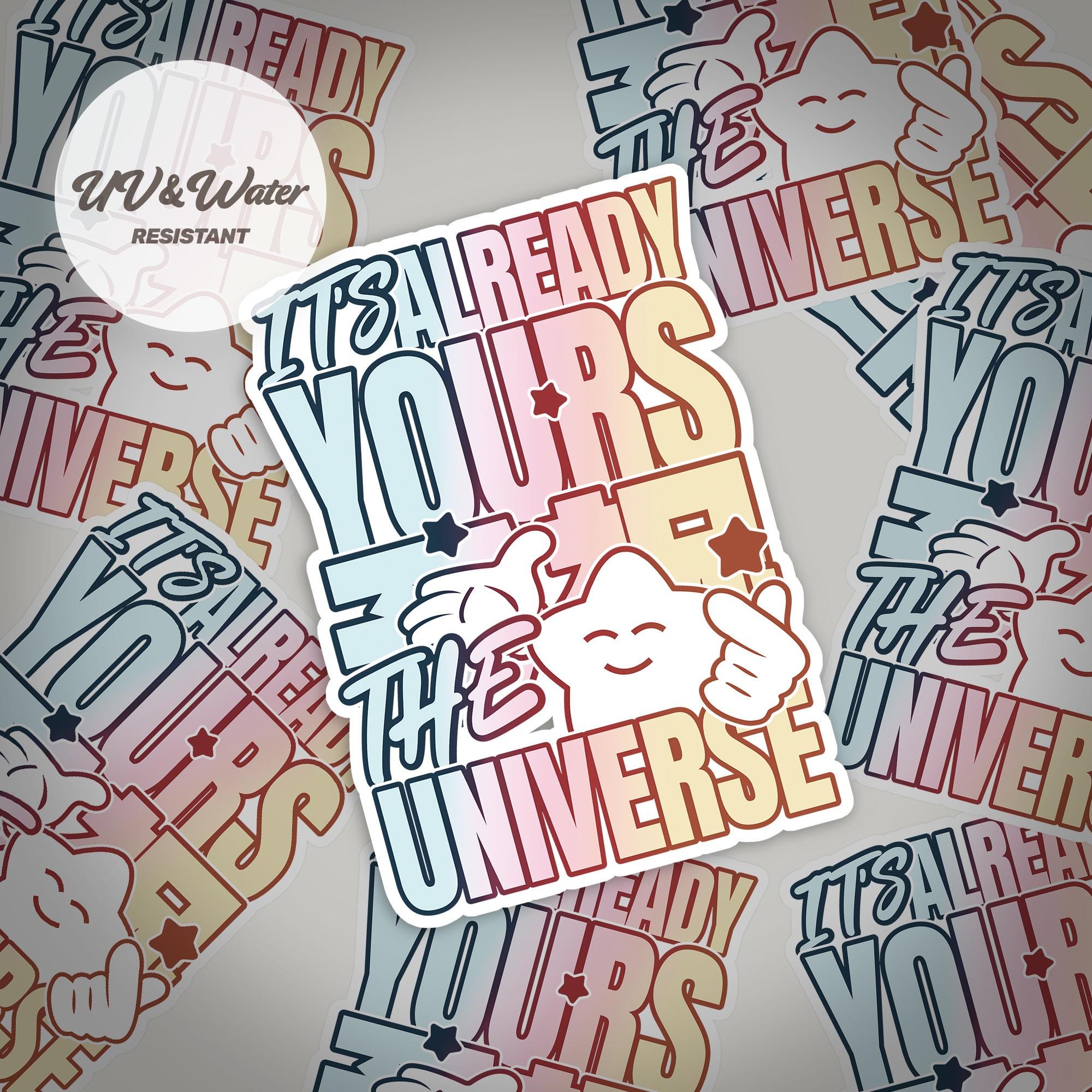 It's Already Yours Sticker, Abraham Hicks Car Decal, Manifestation ...