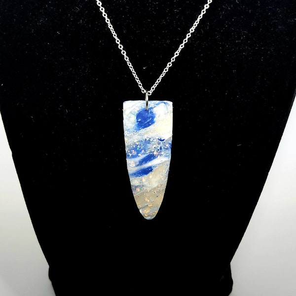 Reina Necklace - Azure Collection - Modern Handmade Jewelry, Accessories, & Home Décor