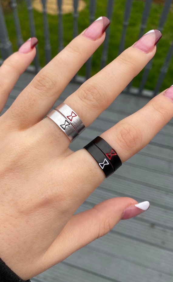 Anillos de sello metálico de alambre de viuda en - Etsy España