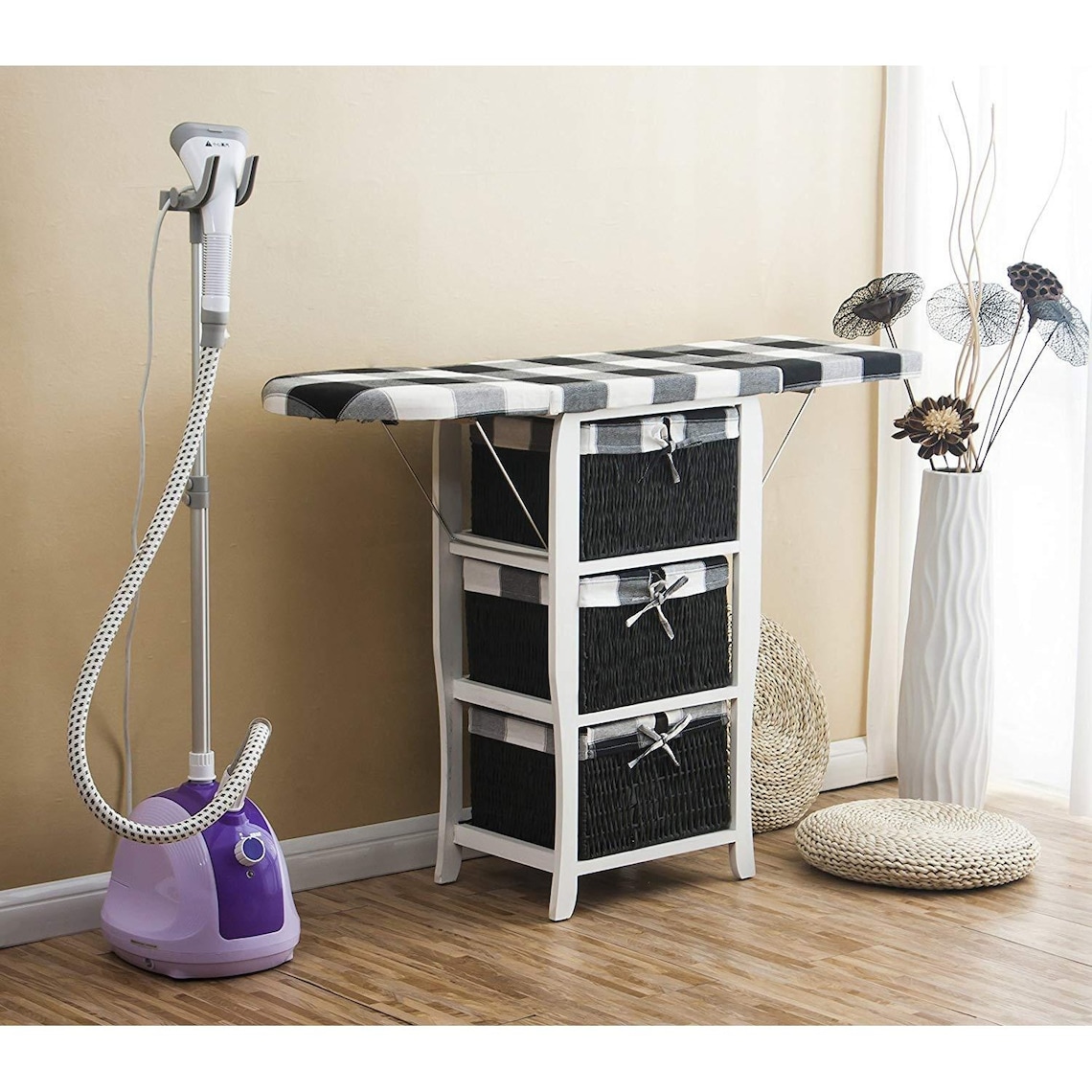 Folding Ironing Board Centre with Storage Drawers Etsy