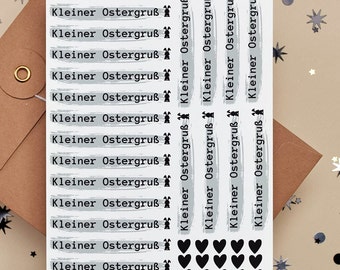 Kerzentattoo Kerzentattoos A4 auf Wasserschiebefolie | Kerzenfolie Ostern kleiner Ostergruß