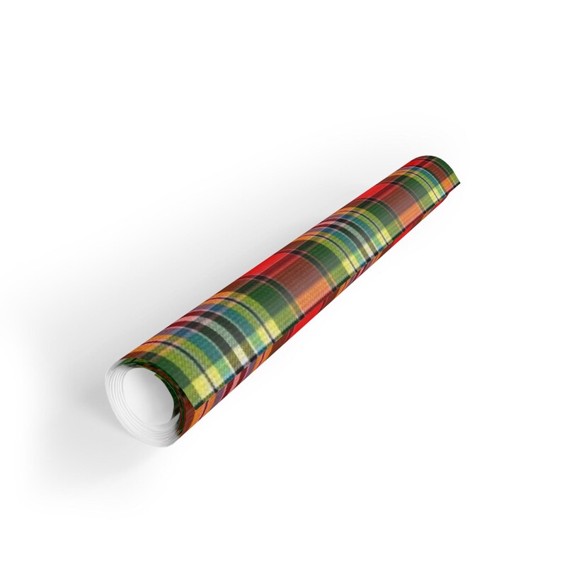 Tartan Gift Wrap – Luxury Eco Wrapping Paper with Classic Plaid Design, Recyclable Gift Wrap for Birthdays, Christmas & Scottish Gifts image 5