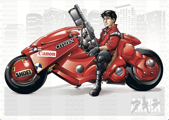 AKIRA Manga Poster. A3 42cm X 30cm Landscape Jpeg 300 Dpi