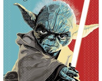 Joda, Jedi. Pôster A3, Guerra nas Estrelas. Retrato JPEG de alta resolução.