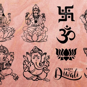 Diwali Hindu Festival - SVG