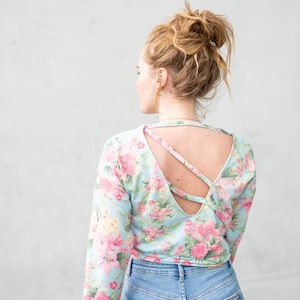 Spring/ Summer Pullover Daisy upcycled/ SIZE M