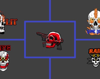 Skull emote 5 pack for Twitch