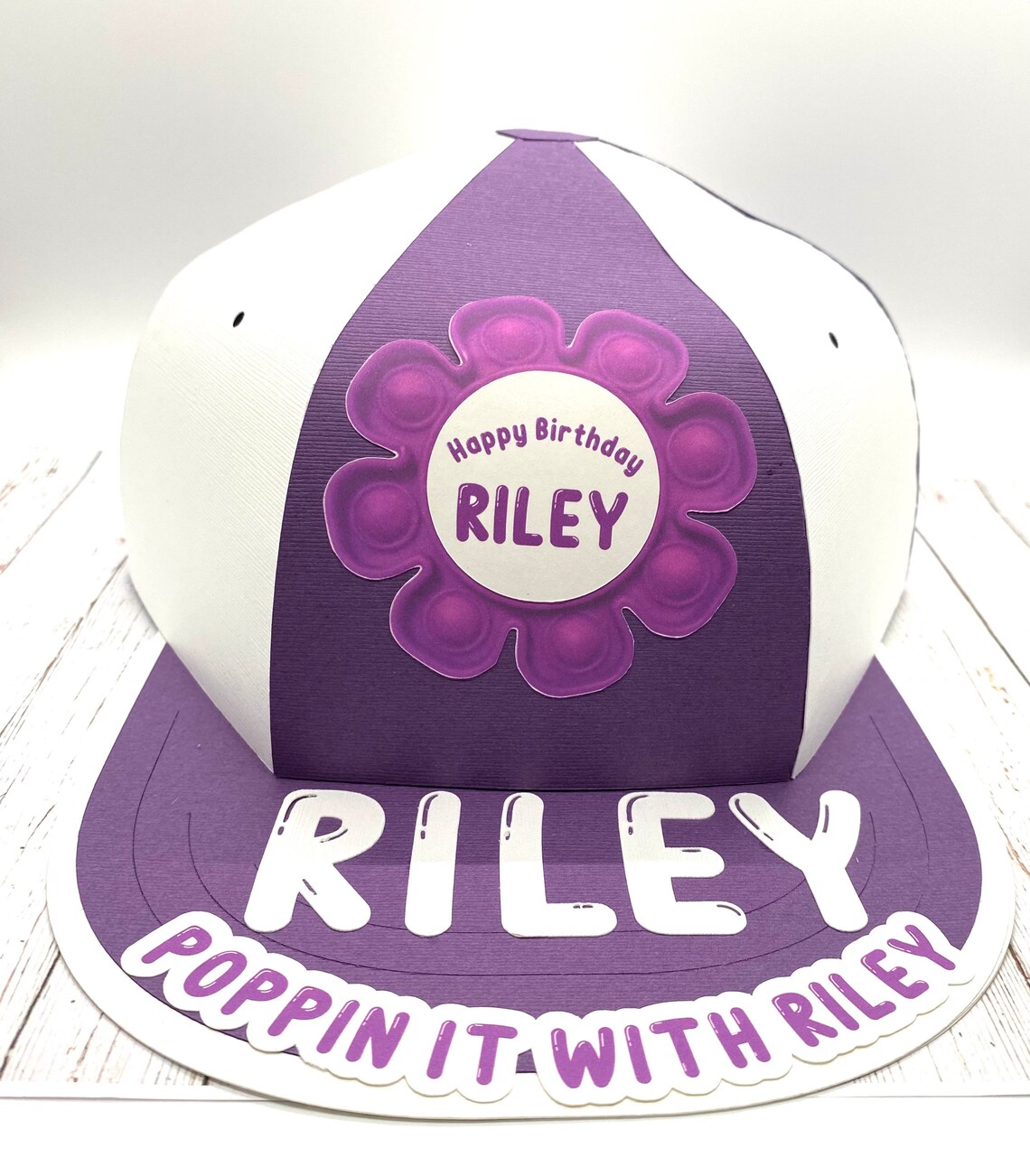 Baseball Cap Hat Favor Box Favor box Gift Box Treat Etsy