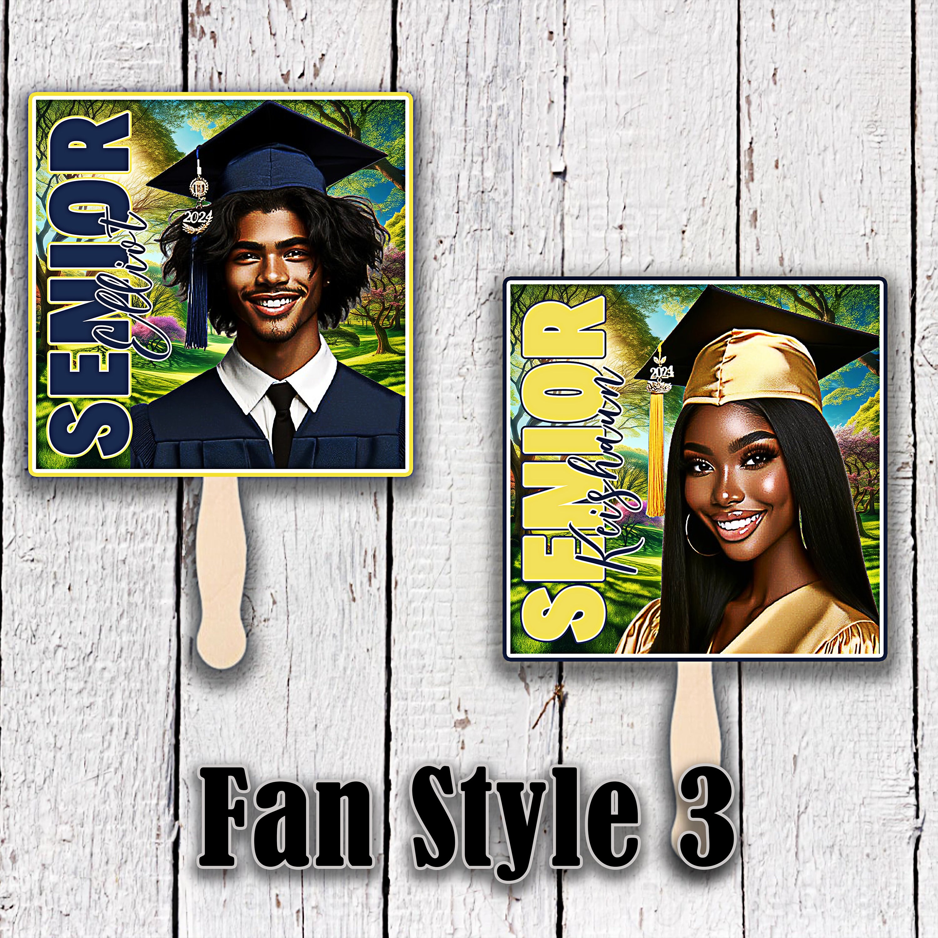 Graduation Fans | Custom Hand-held Fans | Handheld Fans | Graduation ...