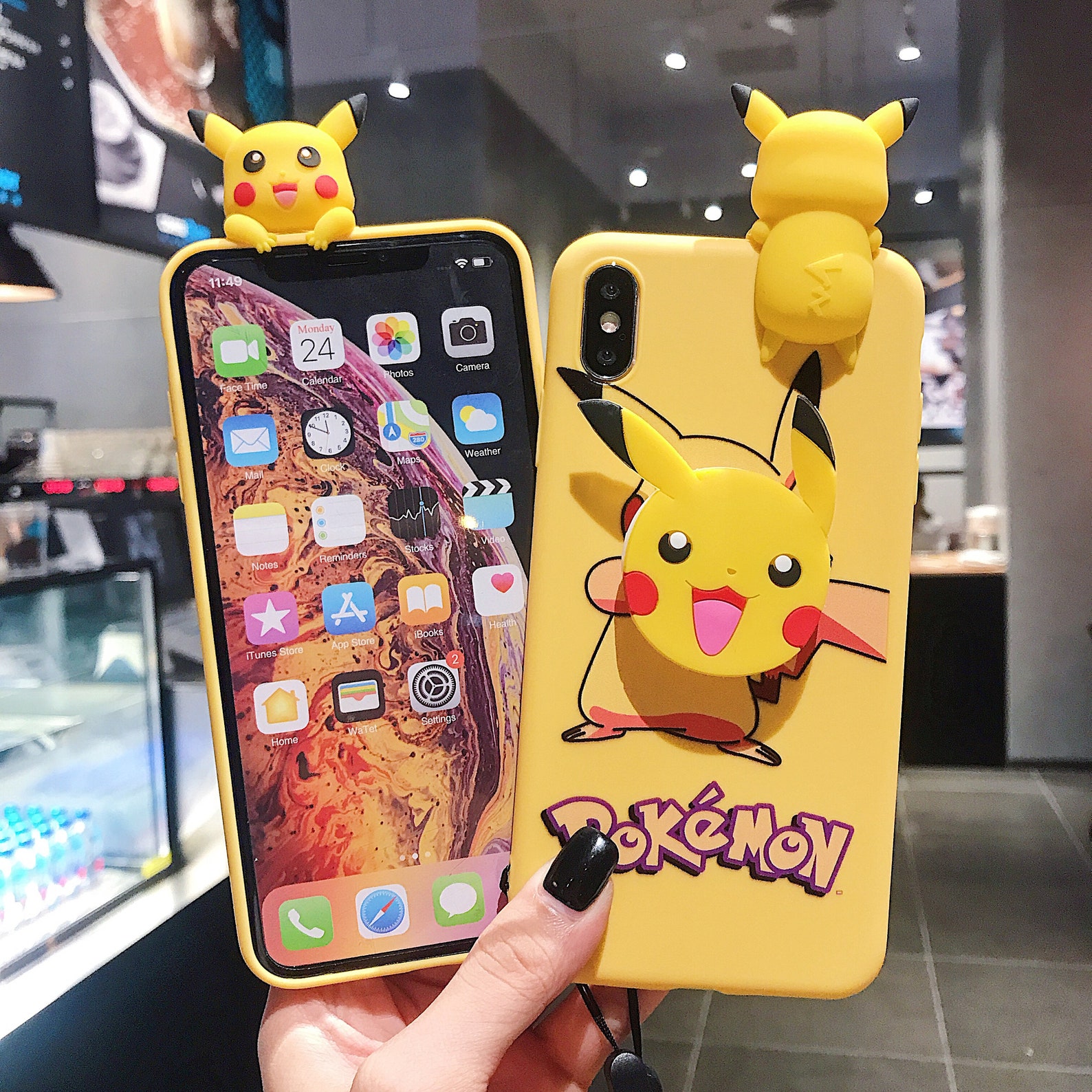Pikachu Phone Case Cover 3D Cute Cartoon for Iphone Fast Free Etsy UK