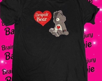 camiseta de oso emo