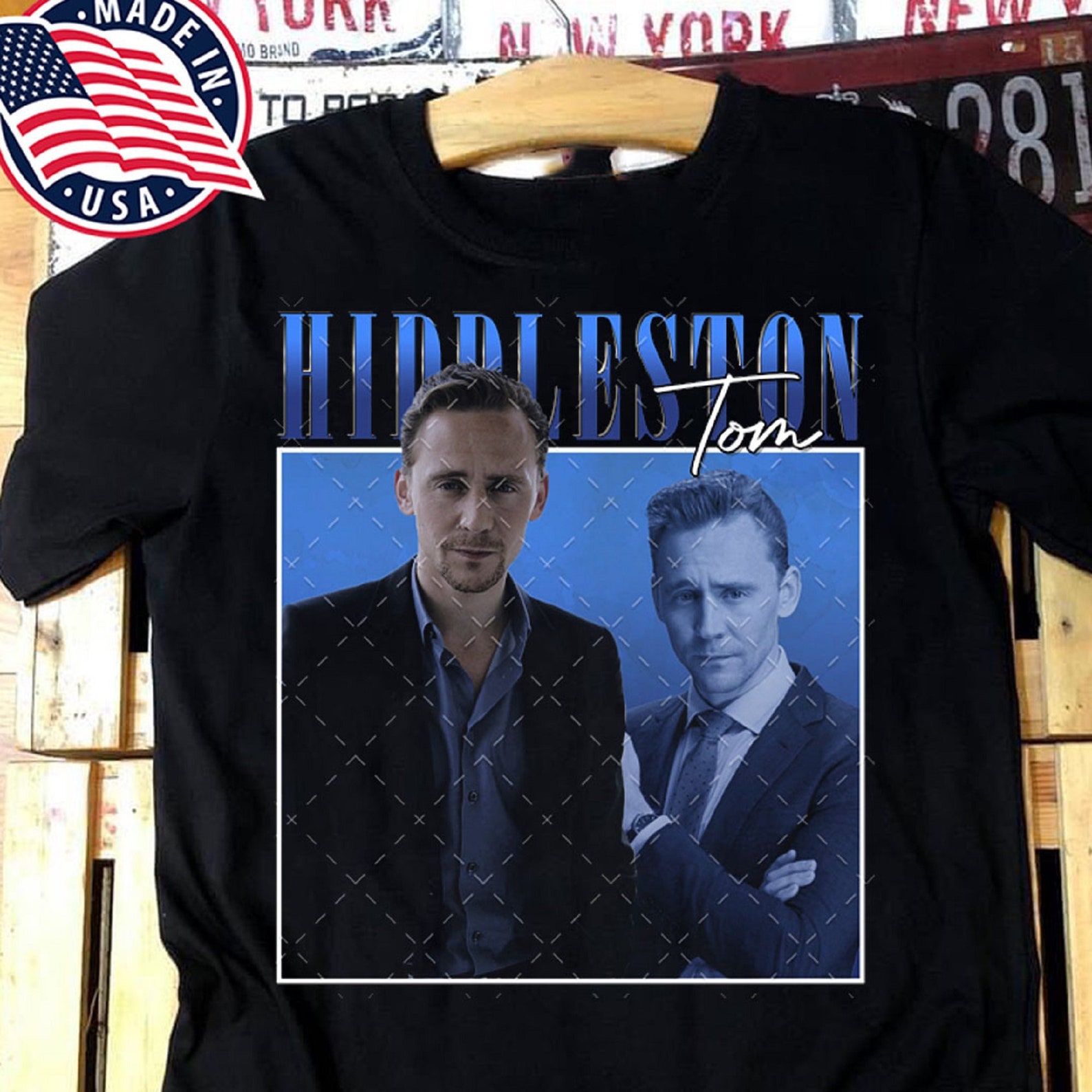 Tom Hiddleston Vintage Tom Hiddleston TShirt Gift for Men Etsy
