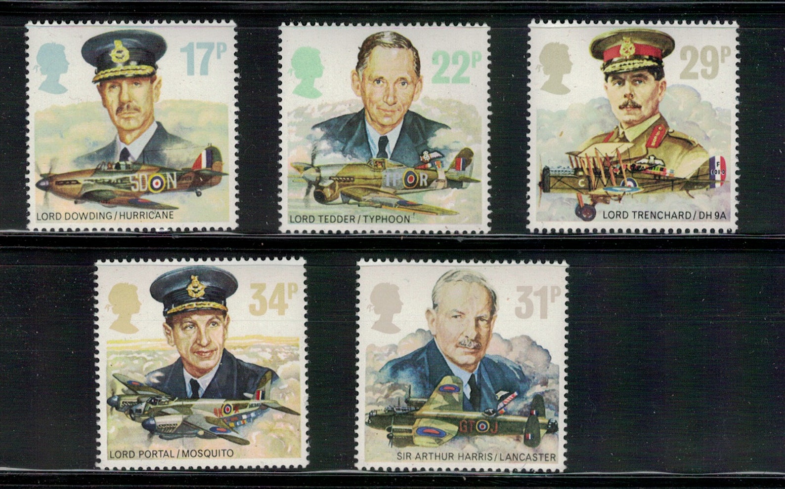 1986 British Royal Mail Postage Stamps Honoring The 50th Etsy