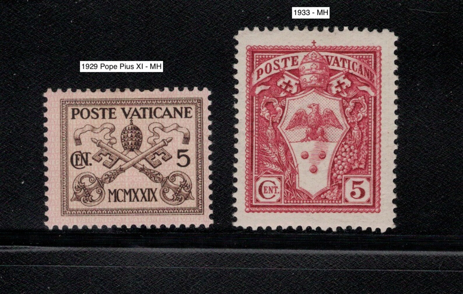 Vatican Post Stamps Vatican City Postage Stamps 1929 to 1936 Etsy