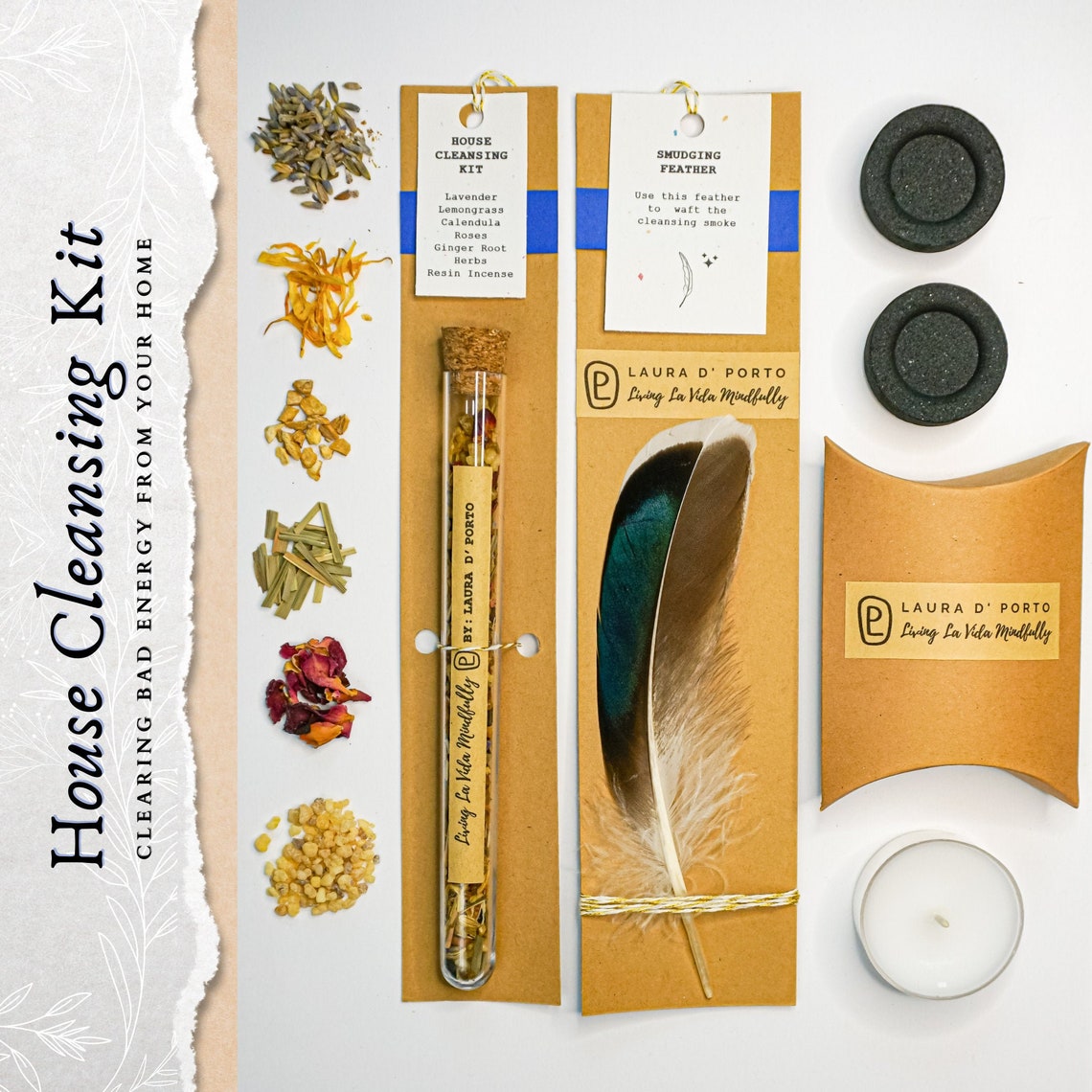Incense Kit / Clearing Bad Energy From Your Home Etsy