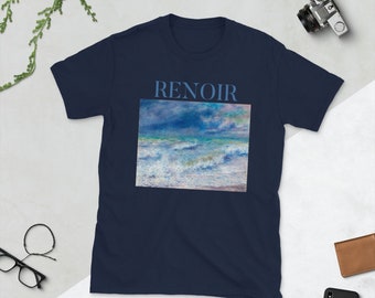Renoir Shirt, Art TShirt, Artsy Shirt, Aesthetic Shirt, Art Shirt, Renoir Seascape Shirt, Renoir, Womens Art Gift, Womens TShirt, Renoir Art