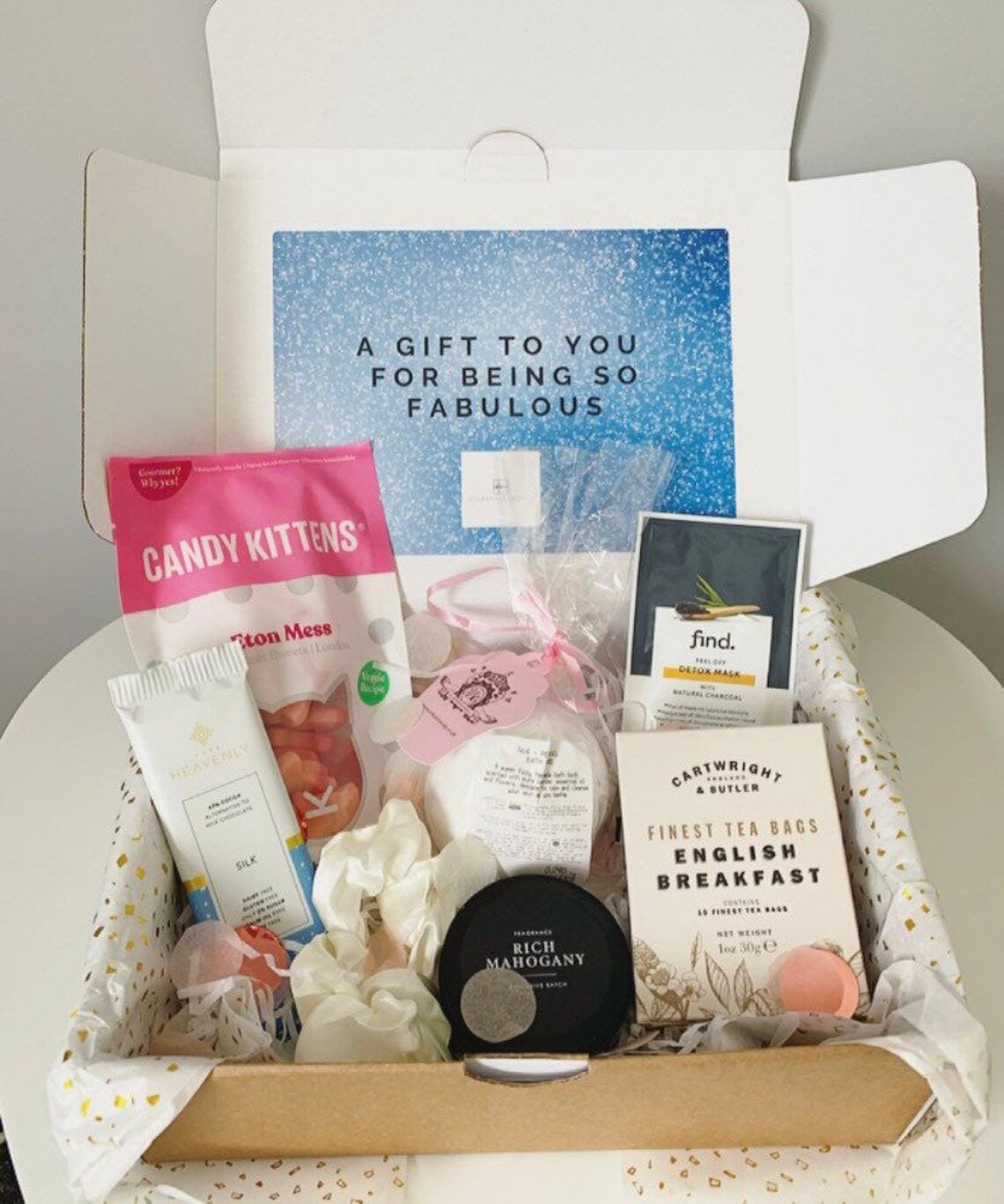 Luxury Hamper Stress & Anxiety Relief Box Get Well Soon Etsy