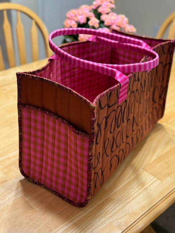 All The Things Tote made with Noodlehead Canvas