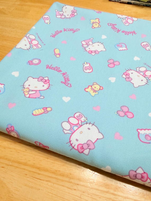 CANVAS - Kitty-chan on blue