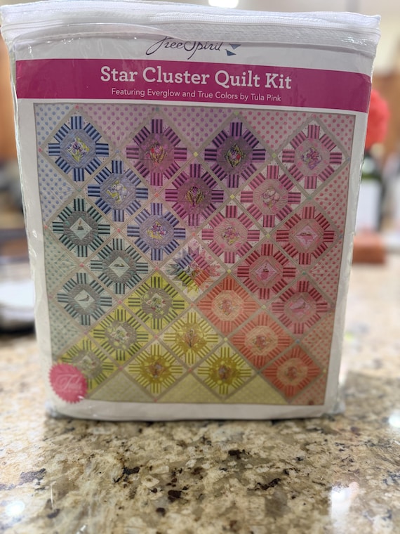Star Cluster Quilt Kit by Tula Pink for FreeSpirit Fabrics