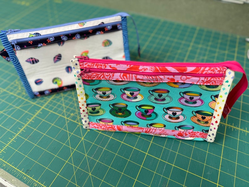 Inside Out Vinyl Pocket Pouch - Etsy