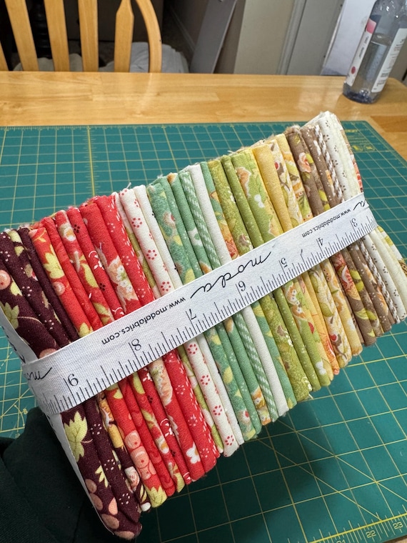 Hazel & Plum Fat Quarter Bundle by Fig Tree and Co. from Moda Fabrics - RARE FIND