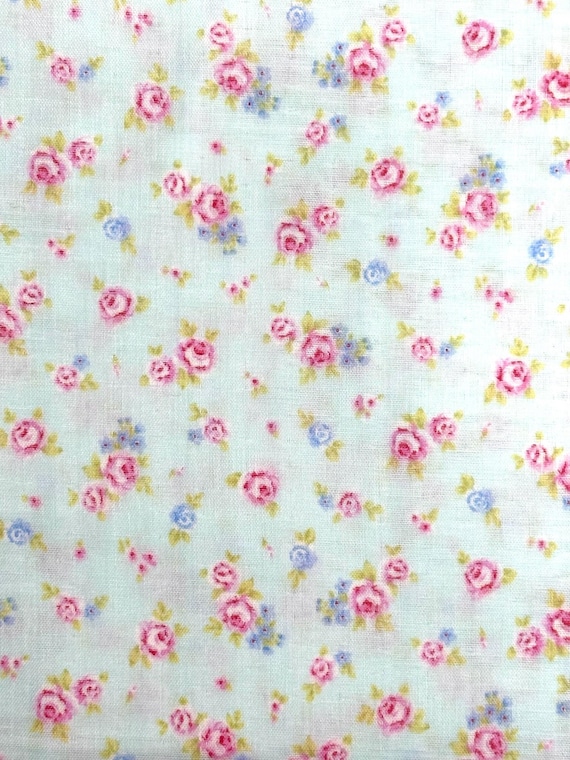 Rosebud (Aqua) - Double Gauze