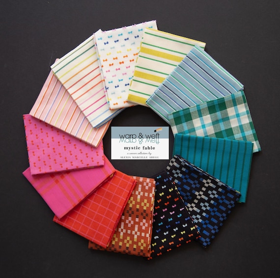 Mystic Fable Warp & Weft Wovens  Layer Cake by Alexia Abegg from Ruby Star Society