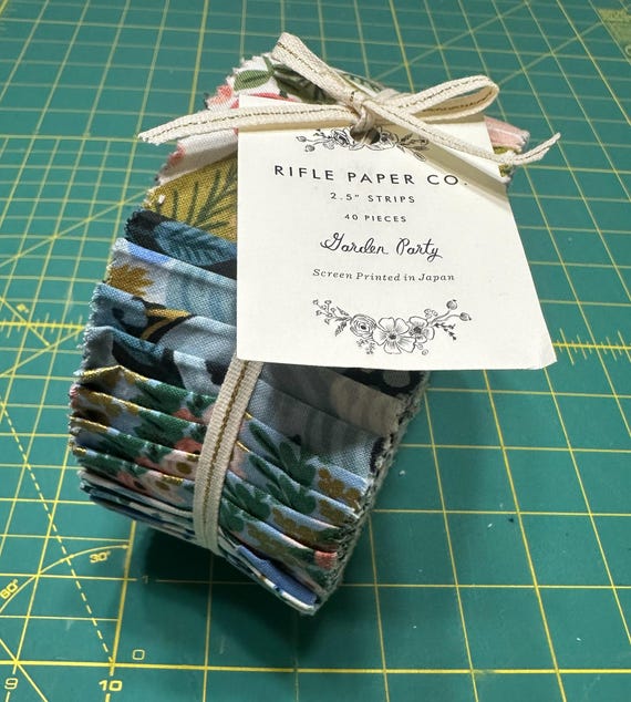 Garden Party by Rifle Paper Co.  - 2.5" Strips (Jelly Roll)