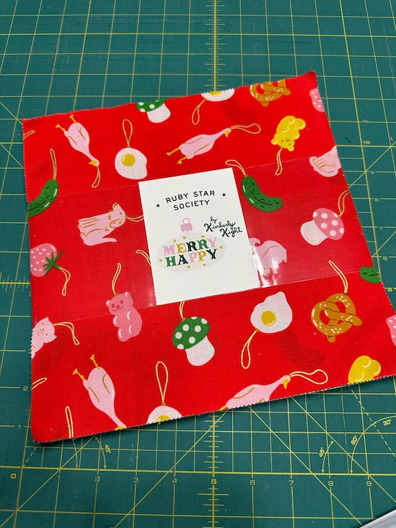 Merry Happy Layer Cake by Kimberly Kight from Ruby Star Society